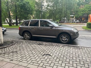 2007 Porsche Cayenne I Рестайлинг (957), серый, 1500000 рублей, вид 2