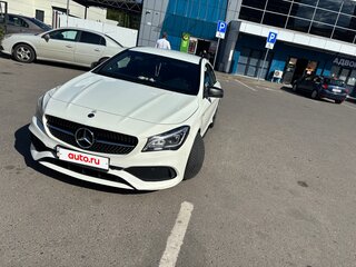 2017 Mercedes-Benz CLA 200 I (C117, X117) Рестайлинг, белый, 2550000 рублей, вид 3