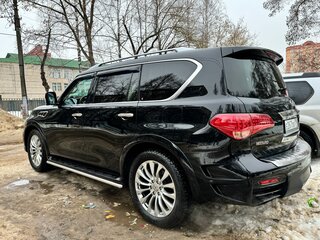 2017 Infiniti QX80 I Рестайлинг, чёрный, 5199000 рублей, вид 4