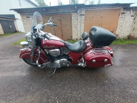 2017 Indian Springfield, красный, 1164824 рублей, вид 4