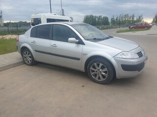 2005 Renault Megane II, серебристый, 250000 рублей, вид 1