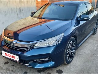 2016 Honda Accord IX Рестайлинг, синий, 2290000 рублей, вид 5