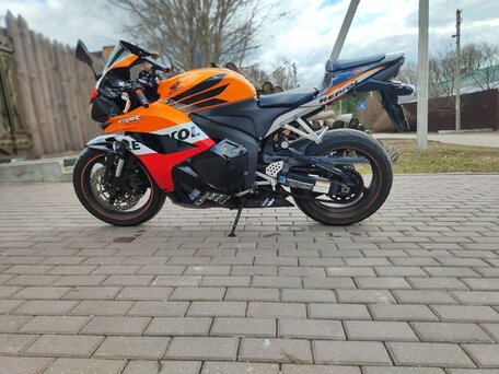 2009 Honda CBR 600RR, оранжевый, 640000 рублей, вид 1