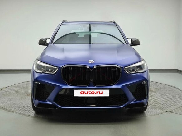 2021 BMW X5 M III (F95), синий, 9300000 рублей - вид 1