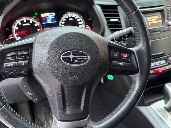 2014 Subaru Outback IV Рестайлинг, синий, 1800000 рублей - вид 6