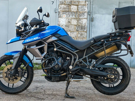 2015 Triumph Tiger 800, синий, 800000 рублей, вид 2