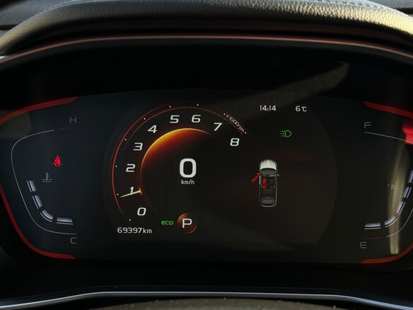 2022 Geely Coolray I, белый, 1690000 рублей - вид 9