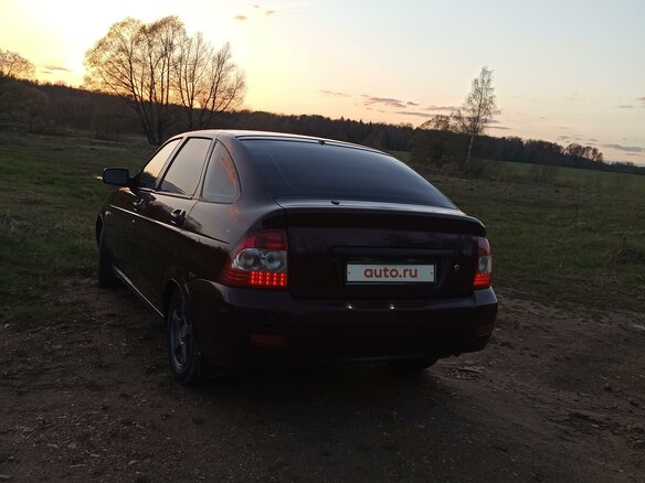 2009 Lada (ВАЗ) Priora I, пурпурный - вид 4