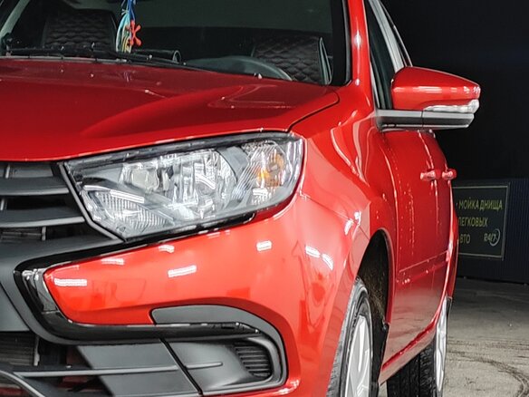 2022 Lada (ВАЗ) Granta I Рестайлинг, красный, 820000 рублей - вид 12