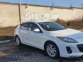 2012 Mazda 3 II (BL) Рестайлинг, белый, 1050000 рублей, вид 3