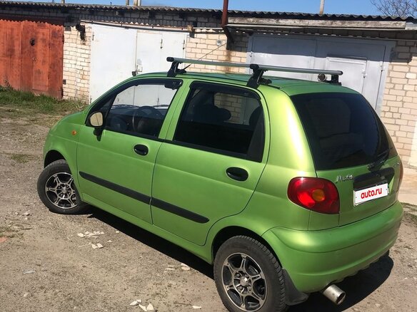 2006 Daewoo Matiz I Рестайлинг, зелёный, 300000 рублей - вид 3