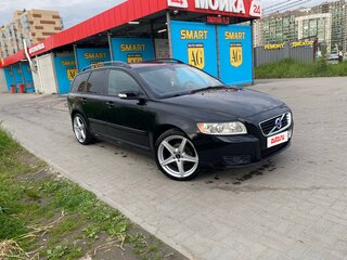 2008 Volvo V50 I Рестайлинг, чёрный, 710000 рублей, вид 3