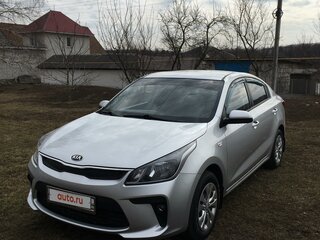 2018 Kia Rio IV, серебристый, 1200000 рублей, вид 5