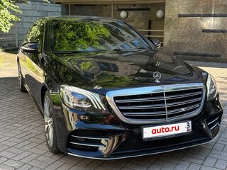 2020 Mercedes-Benz S-Класс 450 Long VI (W222, C217) Рестайлинг, чёрный, 6400000 рублей, вид 5