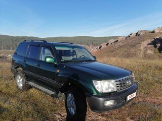 2006 Toyota Land Cruiser 100 Series Рестайлинг 2, зелёный, 1850000 рублей, вид 1