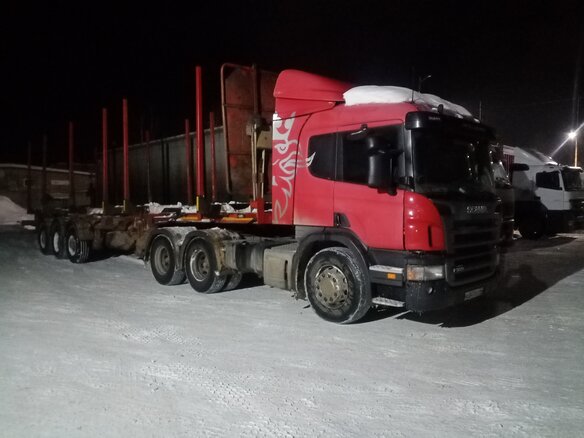 2008 Scania P-series, красный, 2300000 рублей - вид 4