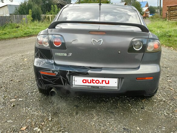 2007 Mazda 3 I (BK) Рестайлинг, серый, 590000 рублей - вид 4