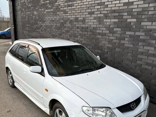 2001 Mazda Familia S-Familia S-Wagon VIII (BJ), белый, 220000 рублей, вид 2