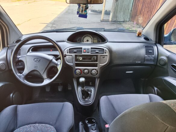 2002 Hyundai Matrix I, синий, 300000 рублей - вид 18