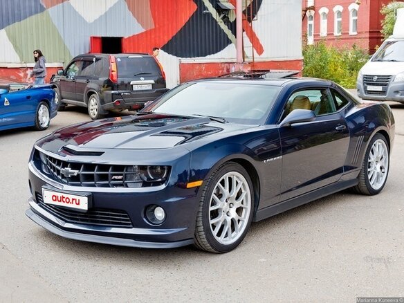 2012 Chevrolet Camaro V, синий