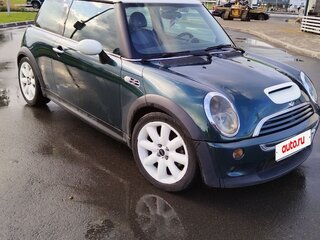 2004 Mini Hatch Cooper S I (R50), зелёный, 450000 рублей, вид 1