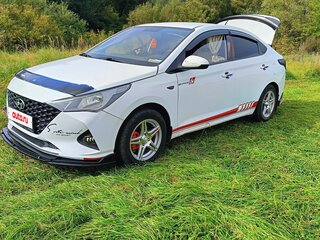 2020 Hyundai Solaris II Рестайлинг, белый, 1250000 рублей, вид 1