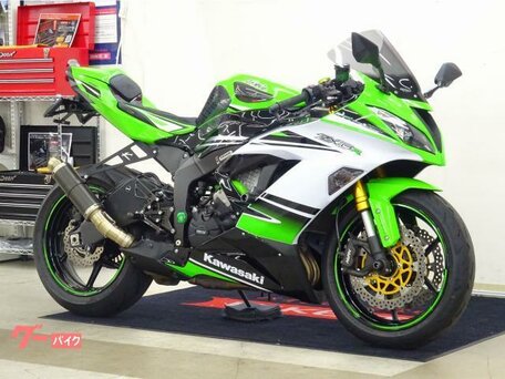 2015 Kawasaki ZX-6 Ninja, зелёный, 700000 рублей, вид 2