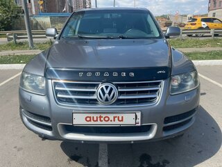 2006 Volkswagen Touareg I, серый, 1200000 рублей, вид 2