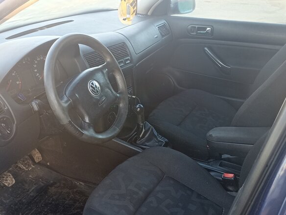 1999 Volkswagen Golf IV, синий, 200000 рублей - вид 7