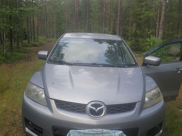 2006 Mazda CX-7 I, серый, 550000 рублей