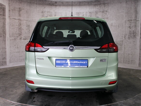 2013 Opel Zafira C, зелёный - вид 6