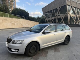 2014 Skoda Octavia III (A7), серебристый, 1480000 рублей, вид 1