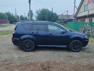 2010 Mitsubishi Outlander II Рестайлинг, синий, 1070000 рублей, вид 4