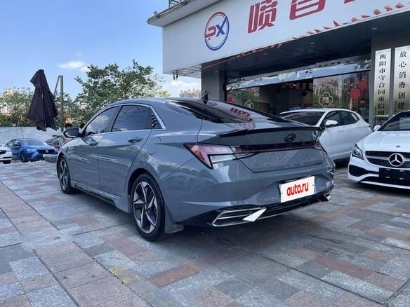 2022 Hyundai Elantra VII (CN7), серый - вид 4