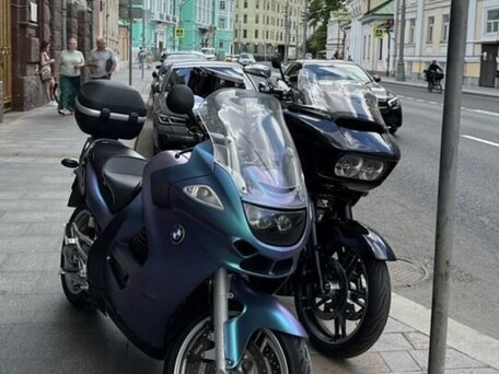 2003 BMW K 1200 GT, фиолетовый, 690000 рублей, вид 5