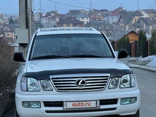 2007 Lexus LX 470 II Рестайлинг, белый, 2400000 рублей, вид 4