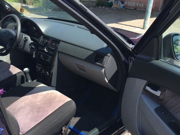 2012 Lada (ВАЗ) Priora I, синий, 550000 рублей - вид 8