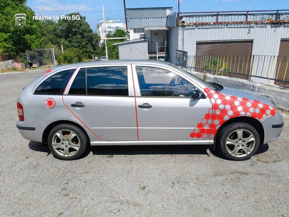 2006 Skoda Fabia I Рестайлинг, серый, 300000 рублей - вид 4