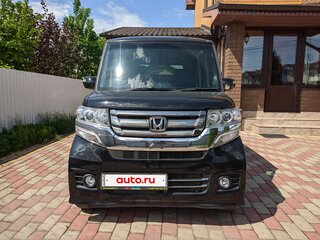 2016 Honda N-BOX I Рестайлинг, чёрный, 820000 рублей, вид 1