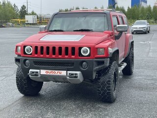 2009 Hummer H3, красный, 2500000 рублей, вид 4