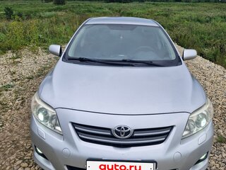 2008 Toyota Corolla X (E140, E150), серебристый, 670000 рублей, вид 2
