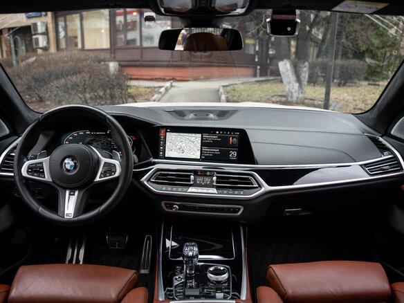 2019 BMW X7 M50d I (G07), белый - вид 8
