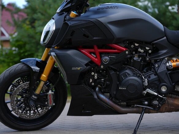 2021 Ducati Diavel 1260, чёрный, 2350000 рублей - вид 4