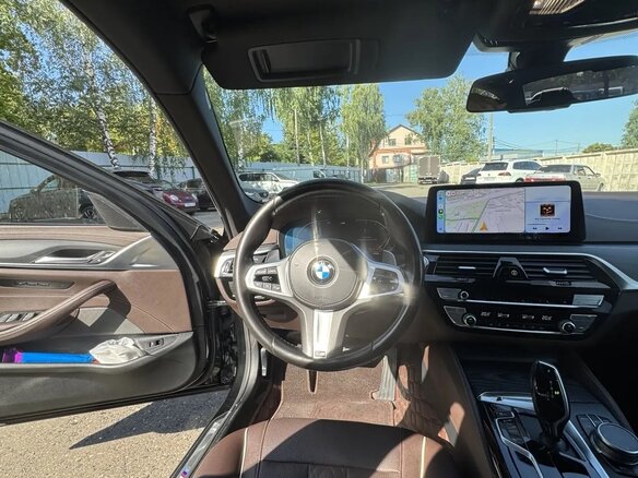 2021 BMW 5 серии Long 530Li xDrive VII (G30/G31/G38) Рестайлинг, чёрный, 4250000 рублей - вид 12