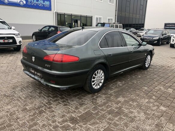2003 Peugeot 607 I, зелёный, 850000 рублей - вид 3