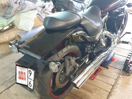 2009 Yamaha XV 1700 Warrior, чёрный, 1250000 рублей, вид 4
