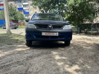2008 Renault Logan I, синий, 430000 рублей, вид 1