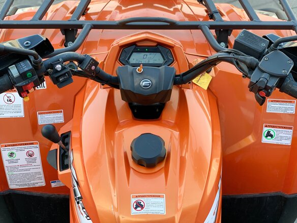 2016 CFMoto CFORCE 400L EPS, оранжевый - вид 3
