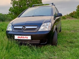 2008 Opel Meriva A Рестайлинг, чёрный, 490000 рублей, вид 2