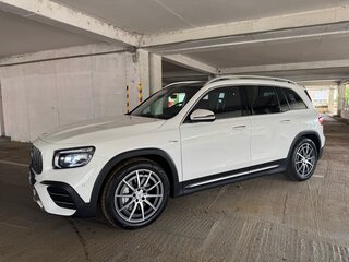 2023 Mercedes-Benz GLB AMG 35 AMG I (X247) Рестайлинг, белый, 7600000 рублей, вид 1